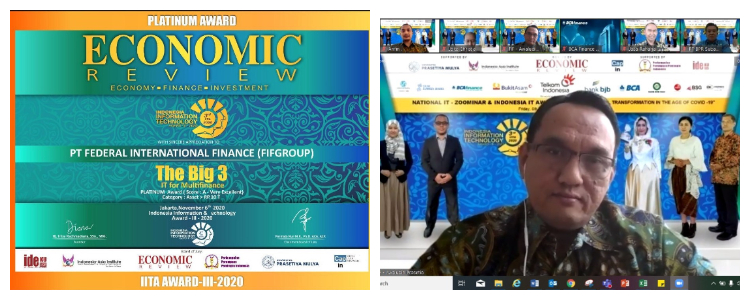 FIFGROUP Meraih Platinum Award