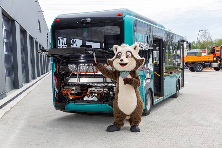 Bus Kota 2022 maskot