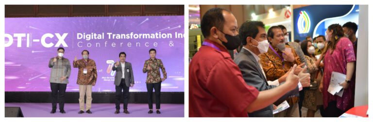 Suasana pameran Digital Transformation